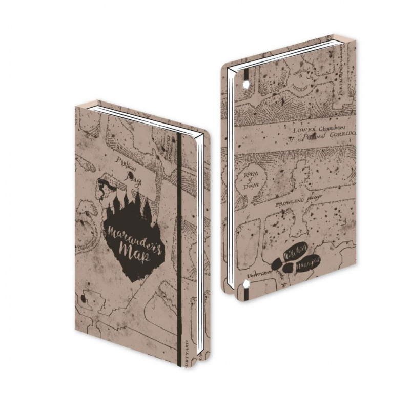 Carnet A5 - Harry Potter - Marauder's Map