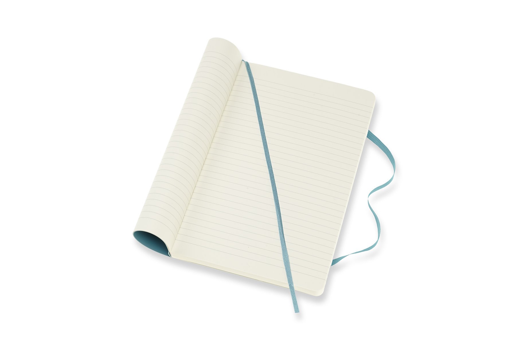 Carnet - Moleskine Classic - Large, Ruled, Soft Cover - Blue Reef