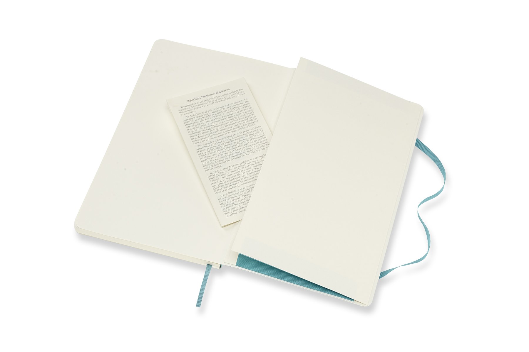 Carnet - Moleskine Classic - Large, Ruled, Soft Cover - Blue Reef