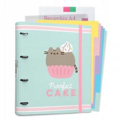Dosar - 4 Ring Binder - Pusheen The Cat