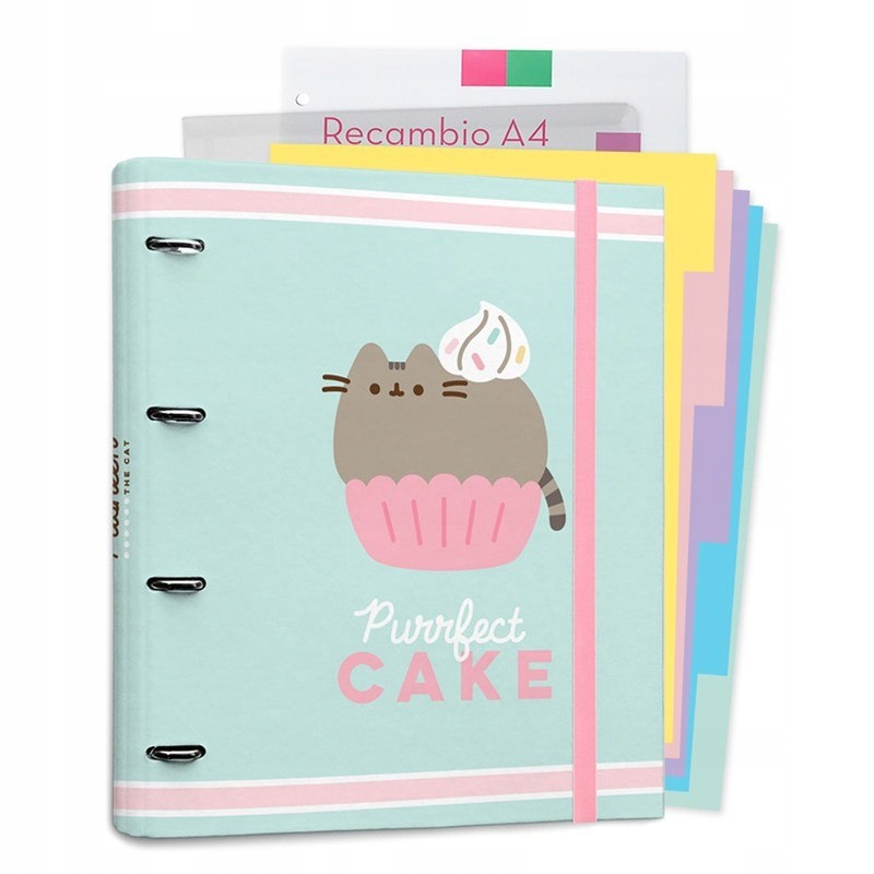 Dosar - 4 Ring Binder - Pusheen The Cat