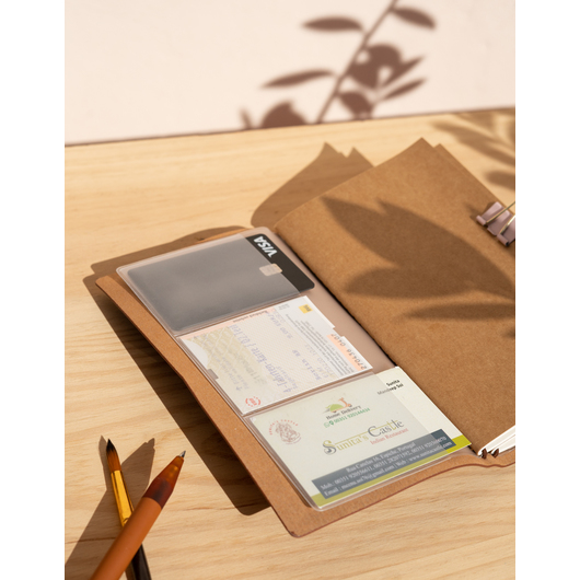 Carnet cu husa din piele - Harry Potter