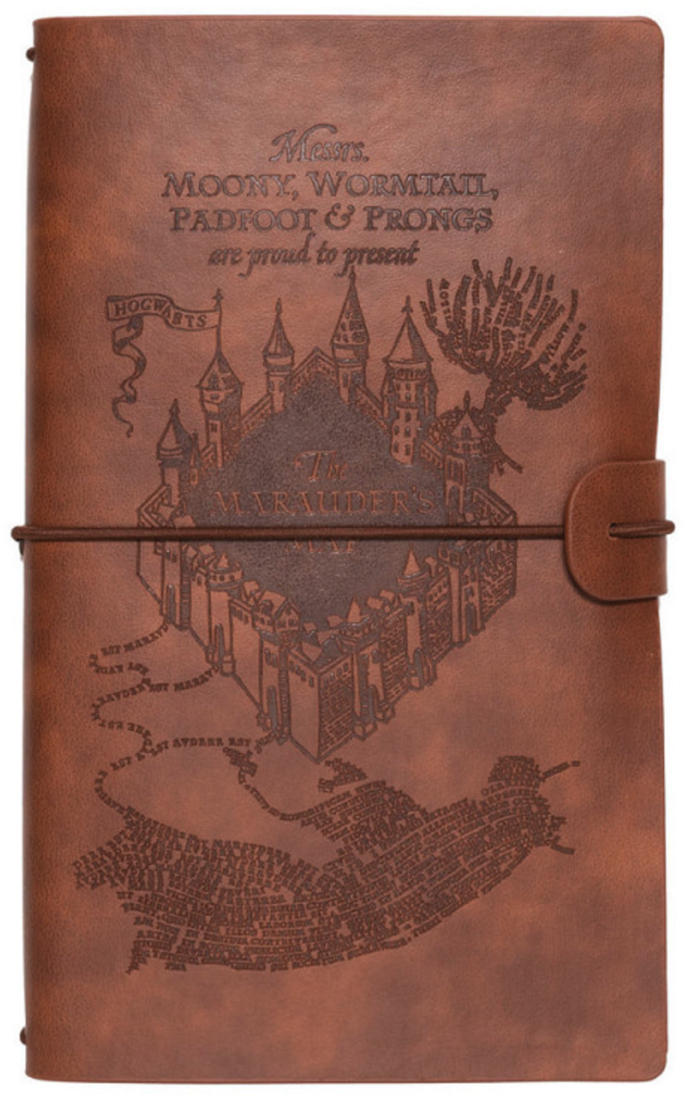 Carnet cu husa din piele - Harry Potter