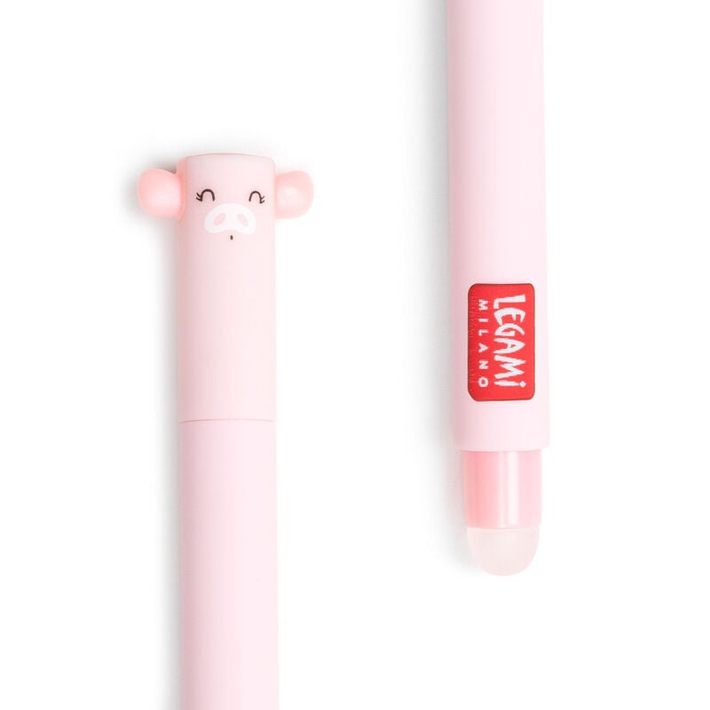 Pix - Legami Erasable Pen - Piggy Pink
