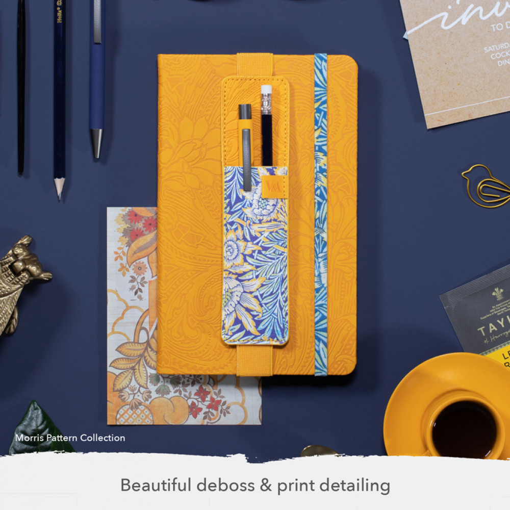 Semn de carte - Bookaroo Pen Pouch - V&A Morris Tulip & Willow 