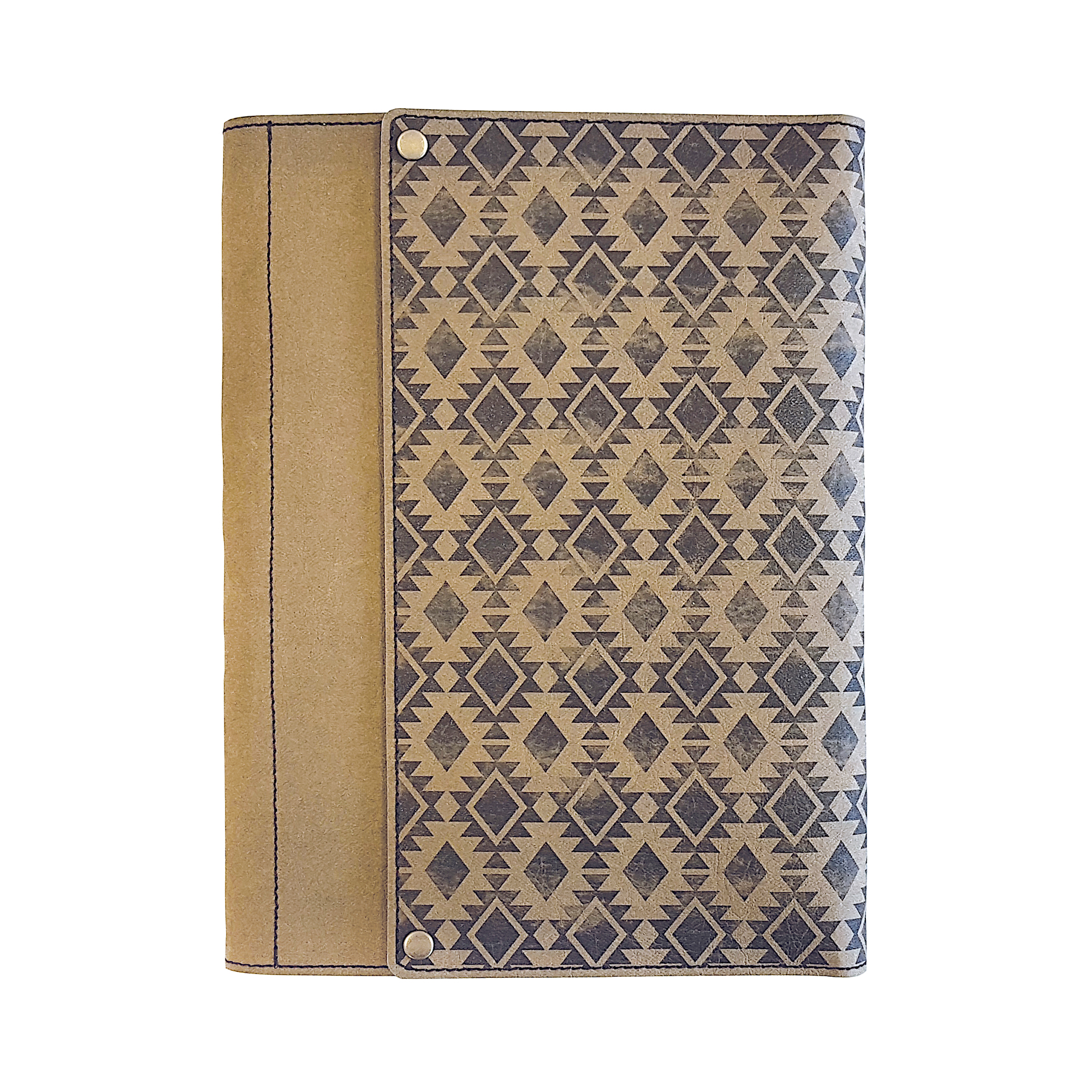 Husa tableta cu buzunare multifunctionale, notes si pix din materiale reciclate - Olive