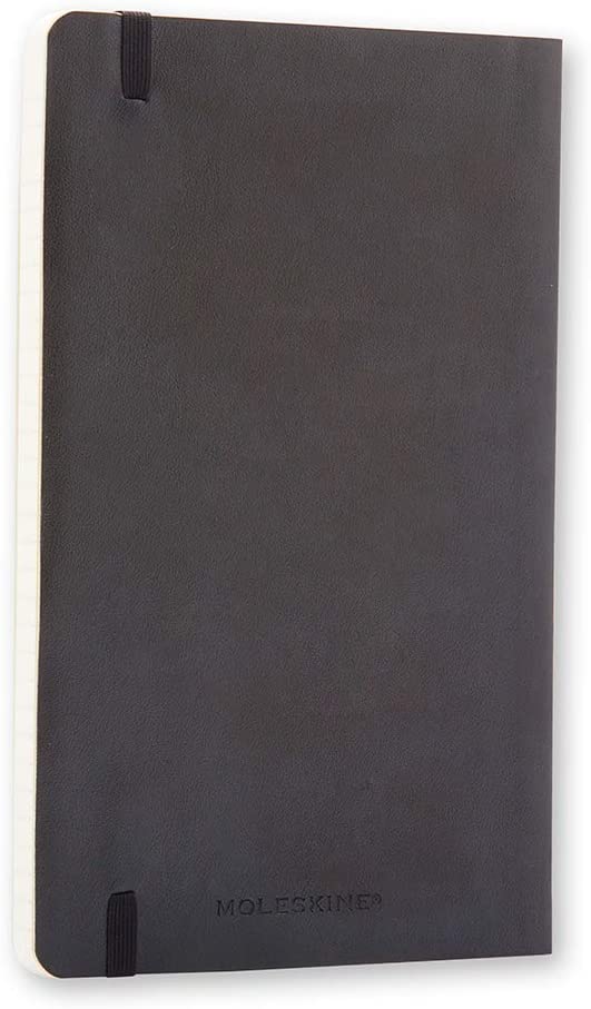 Carnet - Moleskine Classic - Large, Soft Cover, Ruled - Black