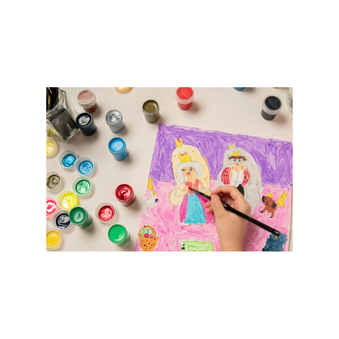 Set guase - Brilia, 25 de culori