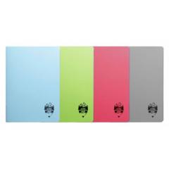 Caiet A4 - 60 file, coperta plastic, Atinge Excelenta Velin (mai multe culori)