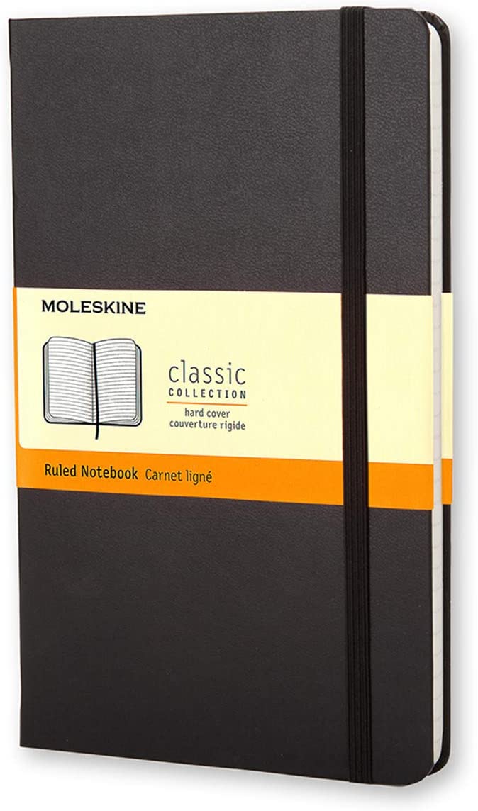 Carnet - Moleskine Ruled Hardcover Notebook - Large