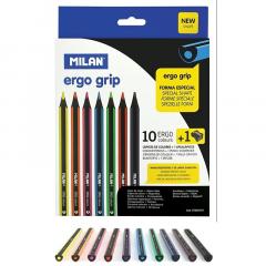 Set creioane colorate - Ergo, 10 bucati thumbnail