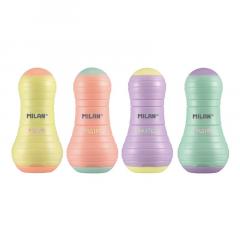 Ascutitoare cu radiera - Sway Pastel