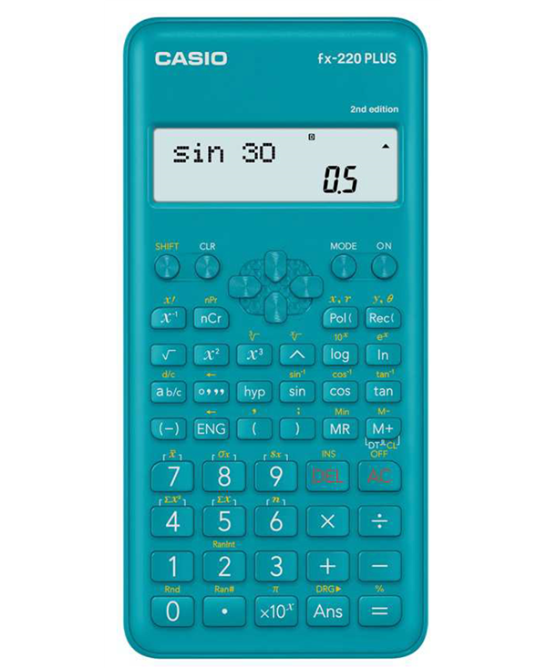 Calculator stiintific - FX-220 Plus, 181 Functii - Blue