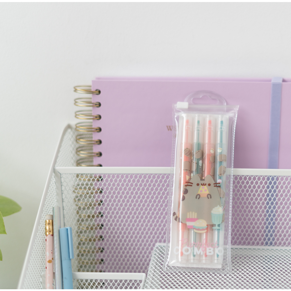 Set 4 evidentiatoare - Pusheen Foodie Collection