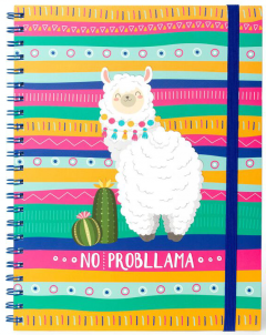 Carnet cu spirala - Maxi Trio - Llama