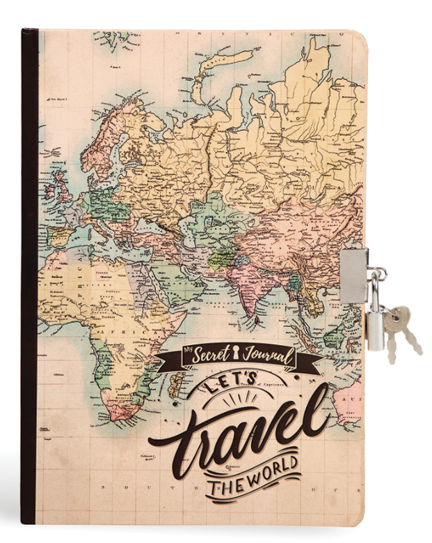 Jurnal cu lacat si cheie - Maps