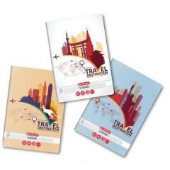 Caiet - Travel A4, matematica (mai multe modele)