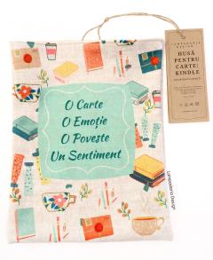 Husa pentru carte - Book Lovers - Peach