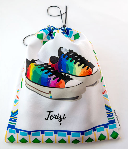 Saculet protectie incaltaminte - Tenisi dama