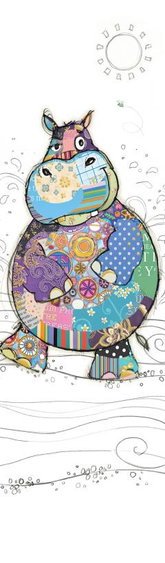 Semn de carte - Hippopotame