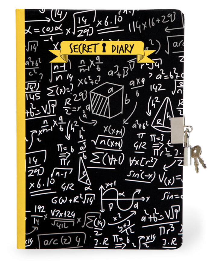 Jurnal cu lacat si cheie - Matematic