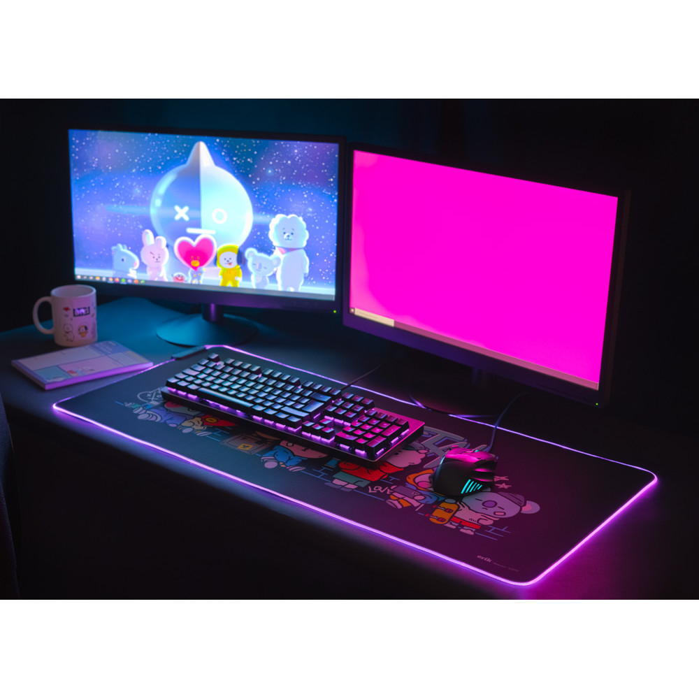Mouse Pad - XXL - LED - BT21 