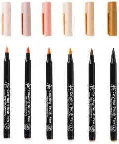Set 6 carioci - Sakura Manga Koi Color Brush Skin Tones thumbnail