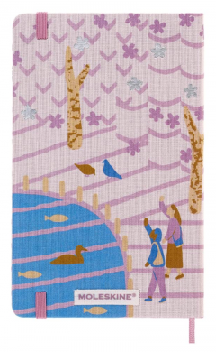 Carnet - Moleskine Limited Edition - Hard Cover, Large, Plain - Sakura - Bench thumbnail