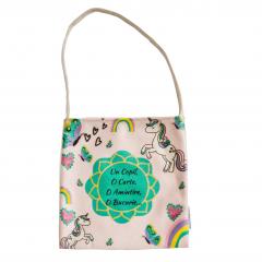 Husa de carte / Traistuta copii – Unicorni