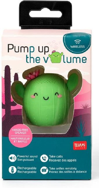 Mini boxa wireless - Pump Up The Volume - Cactus