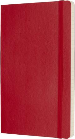 Carnet - Moleskine Classic - Large, Soft Cover, Ruled - Scarlet Red thumbnail