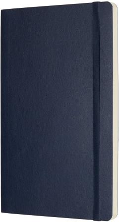 Carnet - Moleskine Classic - Large, Plain, Soft Cover - Sapphire Blue thumbnail