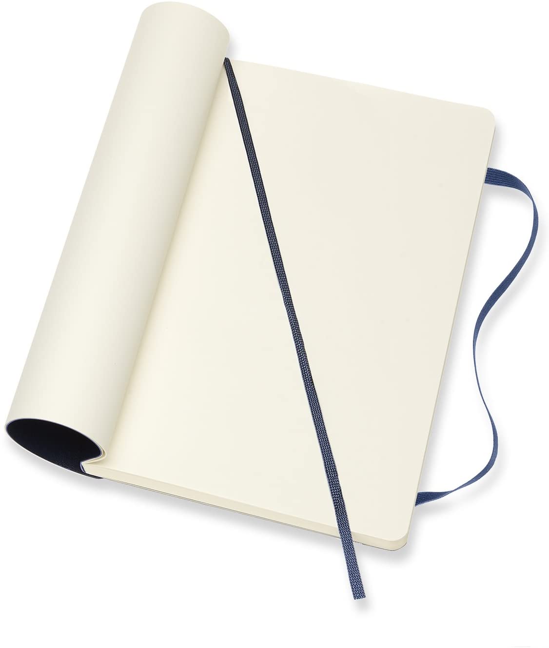Carnet - Moleskine Classic - Large, Plain, Soft Cover - Sapphire Blue