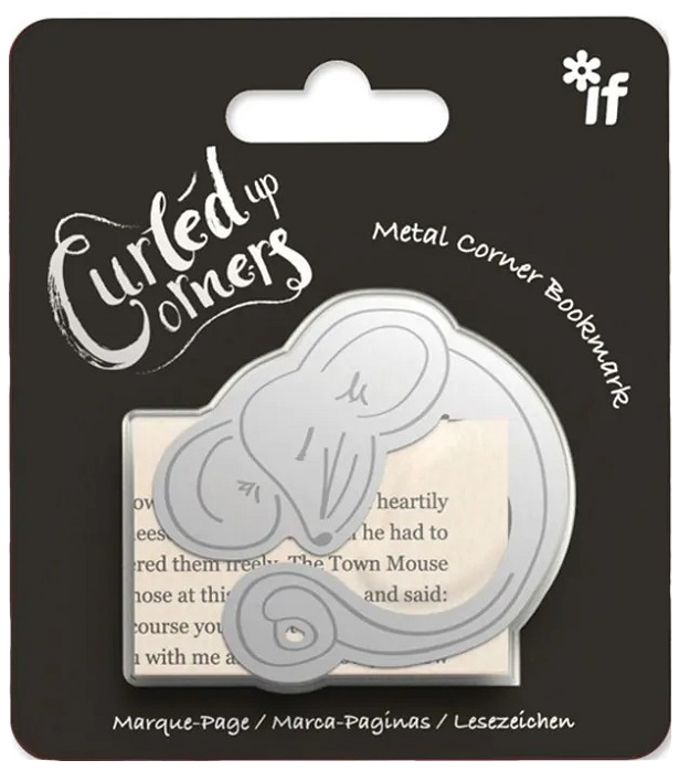 Semn de carte - Curled Up Corner - Quiet Mouse
