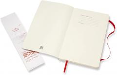 Carnet - Moleskine Classic - Soft Cover, Large, Squared - Scarlet Red thumbnail