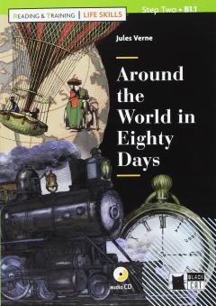 Reading & Training - Life Skills: Jules Verne - Around the World in Eighty Days + CD thumbnail