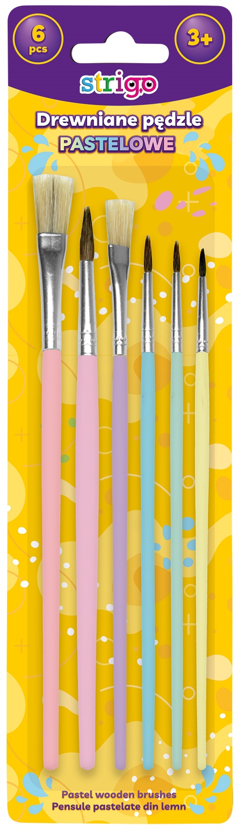 Set 6 pensule - Pastelowe