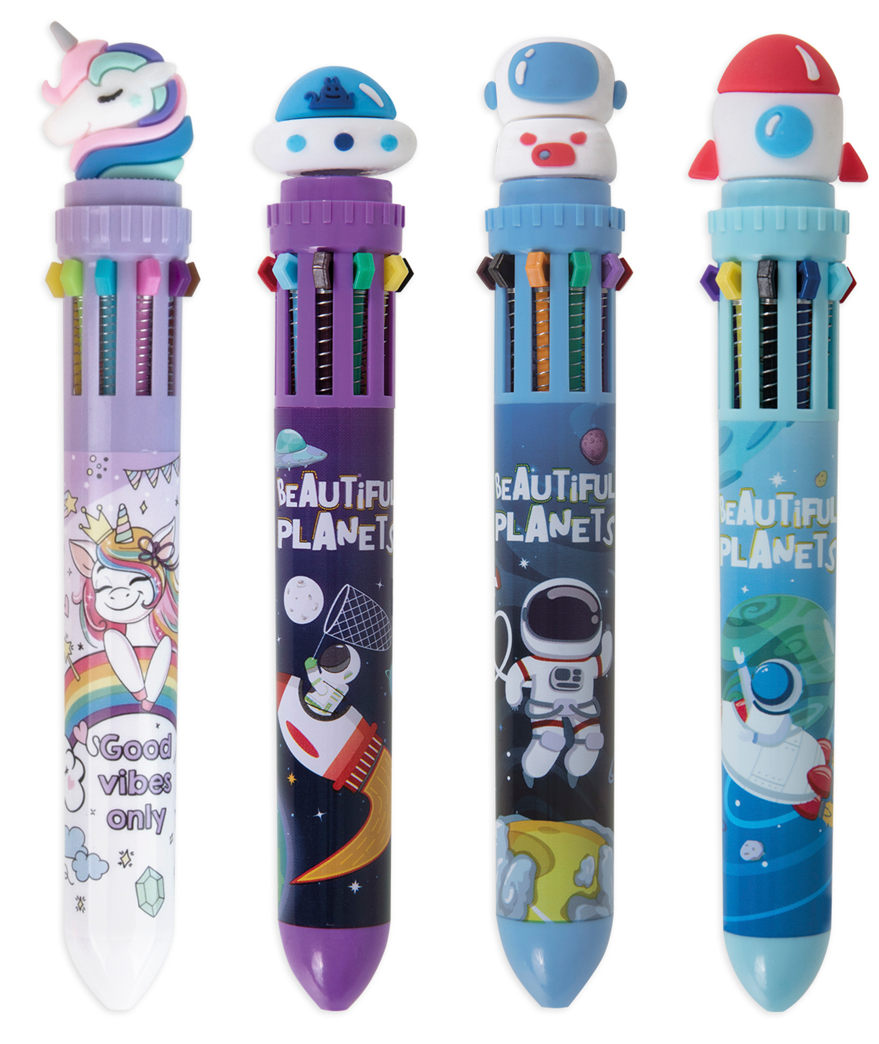 Pix 10 culori Cosmos si Unicorni - Mai multe modele