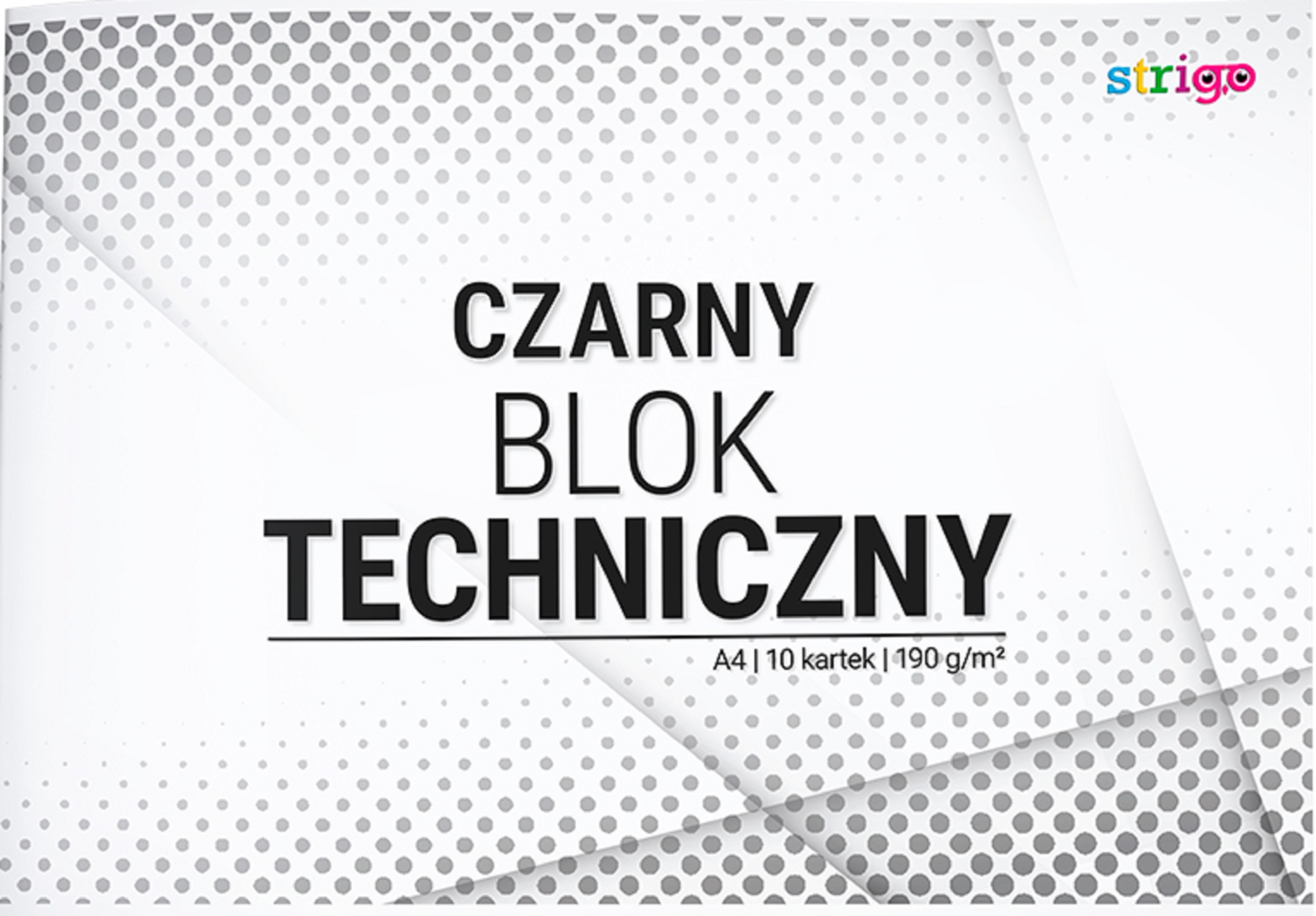 Bloc desen A4 - 10 File - Negru