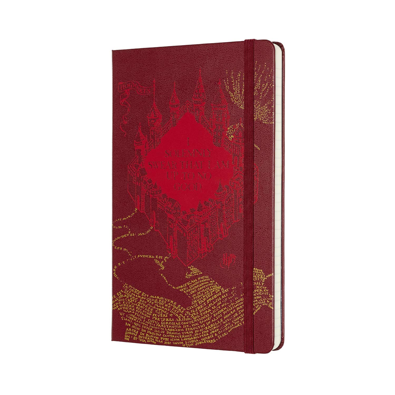 Carnet - Moleskine  Limited Edition - Harry Potter Map - Red 