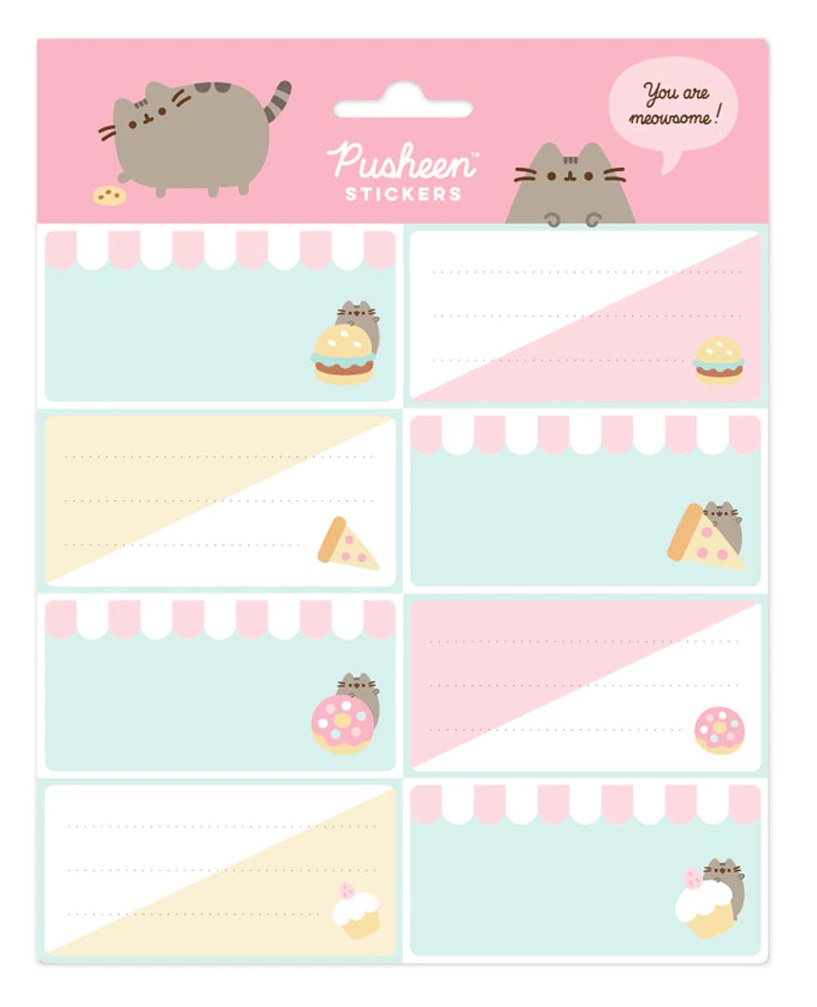 Etichete autoadezive - Pusheen Foodie Collection