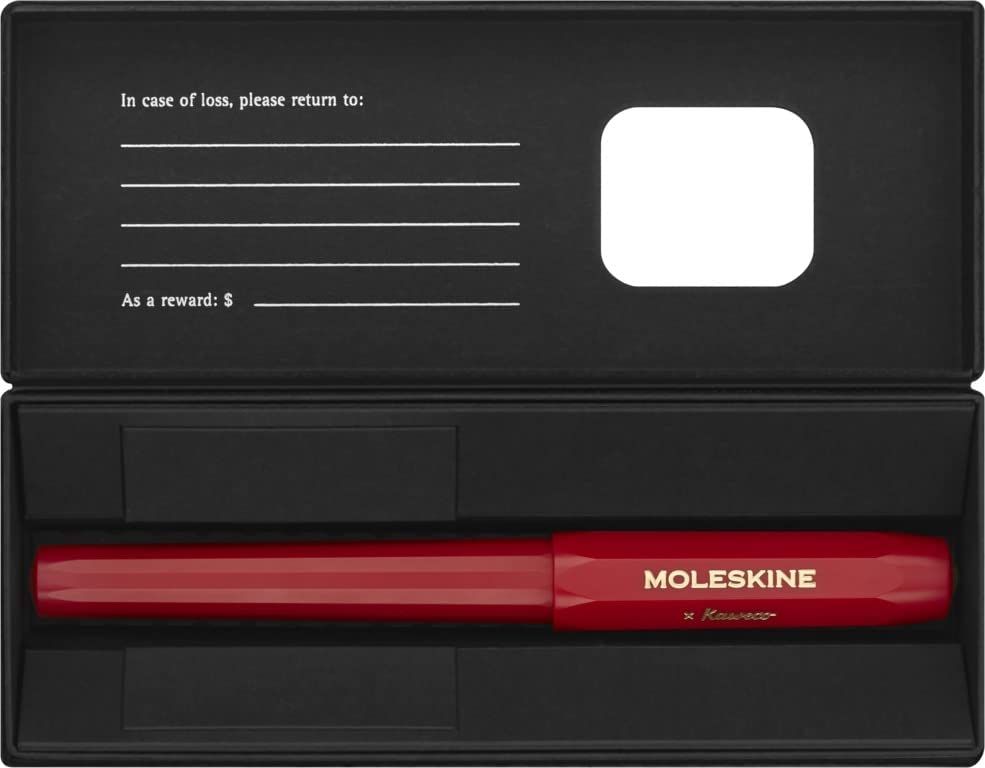 Pix - Moleskine x Kaweco - Ballpen - Refillable - Red