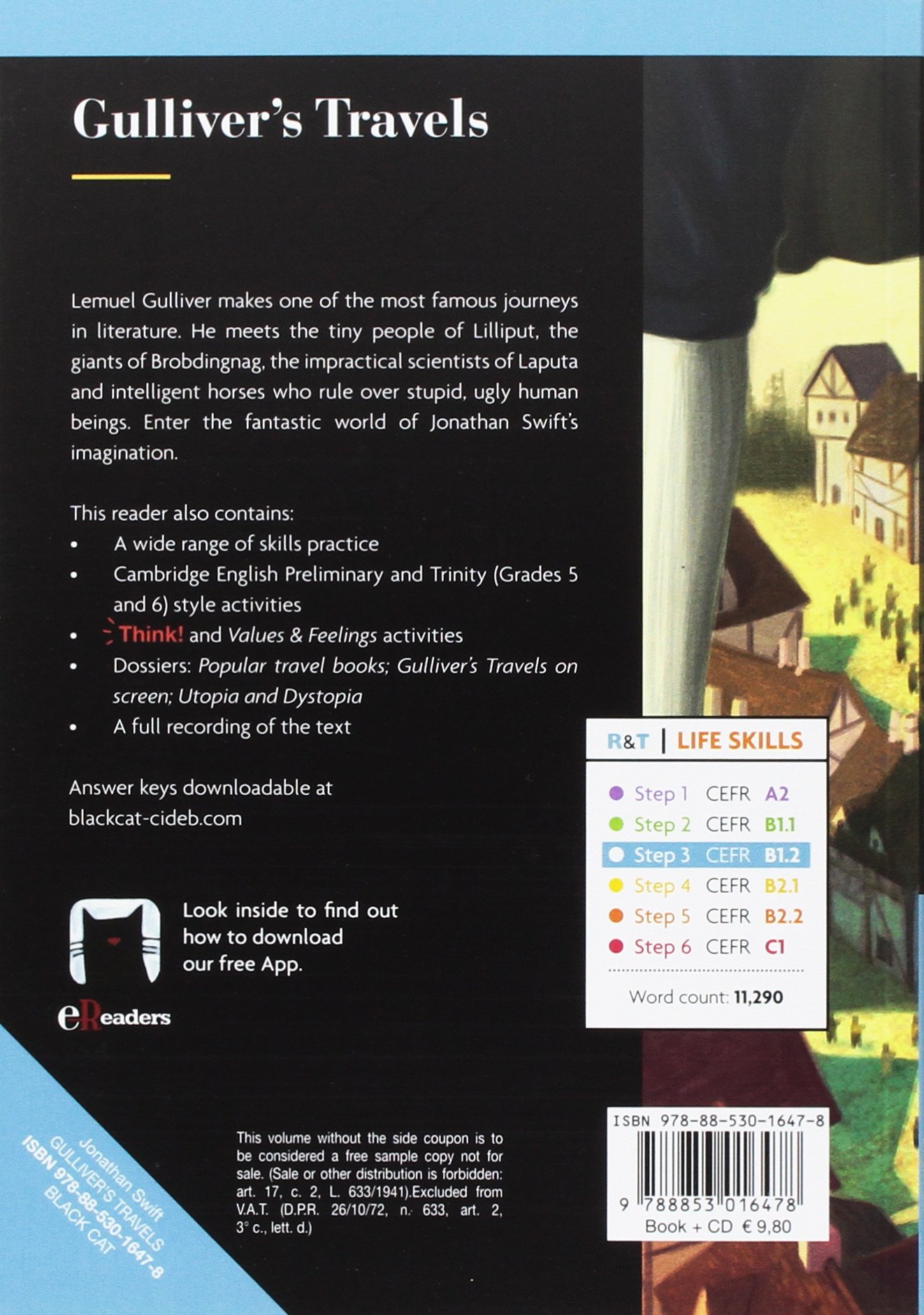 Gulliver's Travels - Book + CD