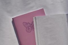 Caiet - Butterfly - A4 matematica, 80 file thumbnail