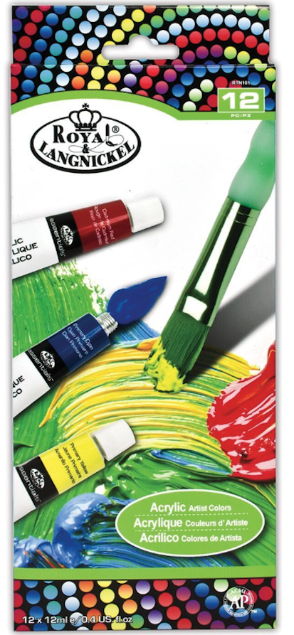 Set 12 culori acrilice - R&L
