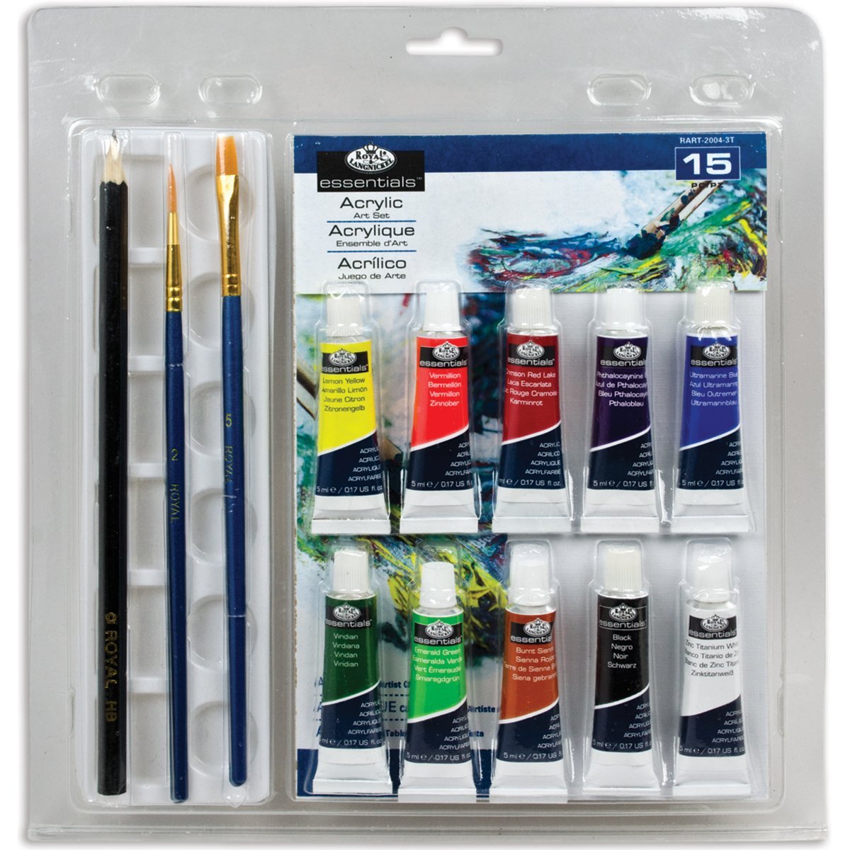 Set pentru pictura - Acrylic Clamshell, R&L