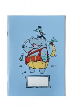 Caiet matematica A5 Hipopotam Pirat - Ioana Sopov