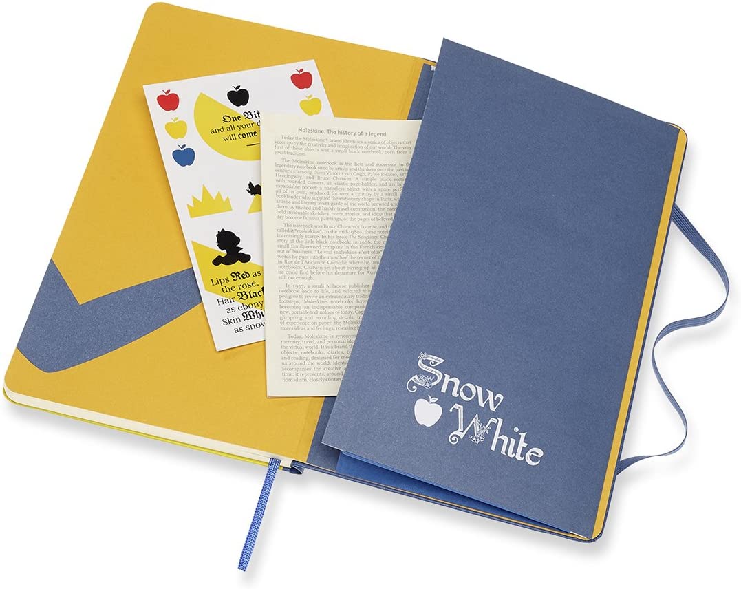 Agenda - Moleskine Snow White Limited Edition Dress Large Ruled