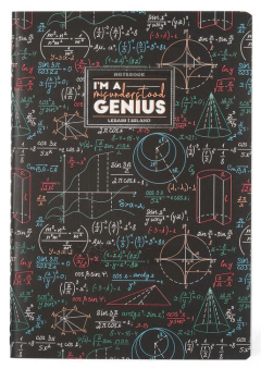 Caiet A5 - Lined - Genius