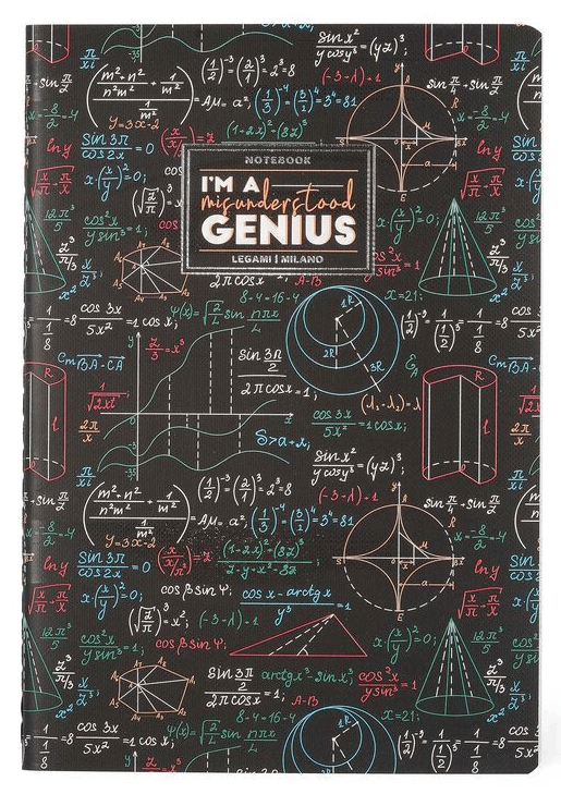 Caiet A5 - Lined - Genius